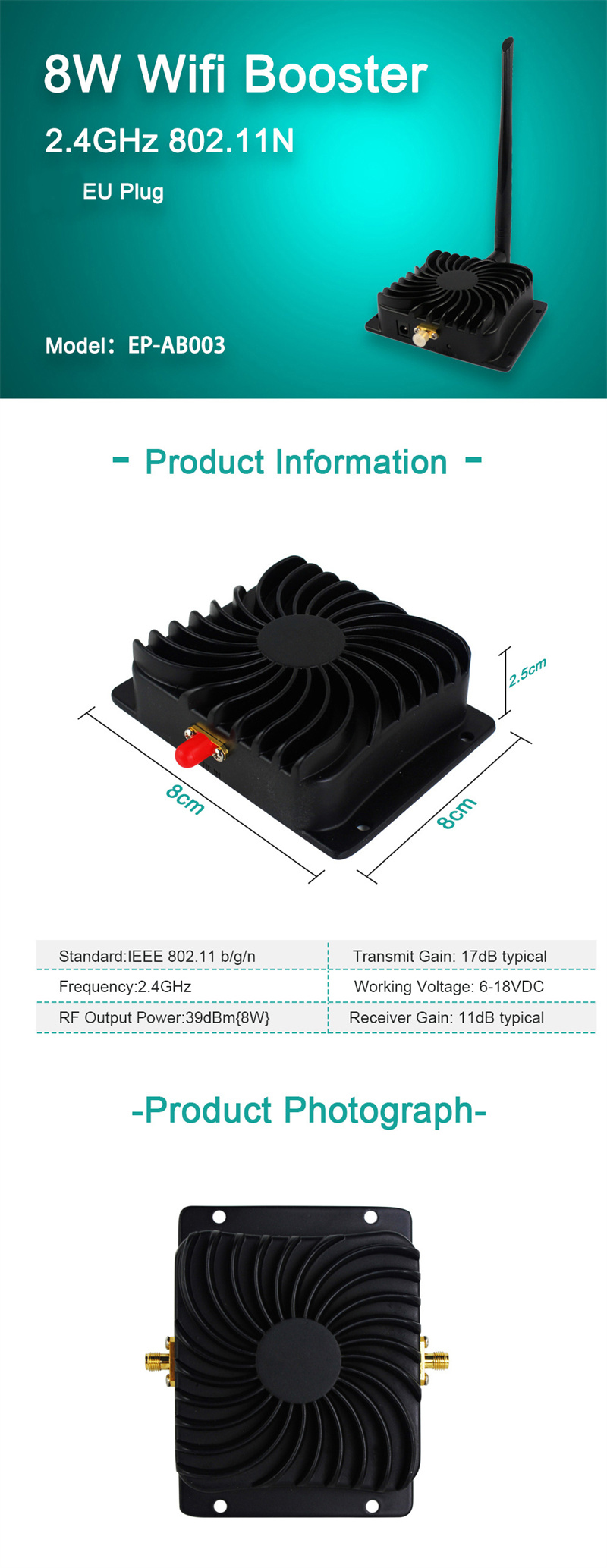 EDUP-EP-AB003-Wifi-Verstaumlrker-24-GHz-8W-Wifi-Signalverstaumlrker-Router-Reichweitenverstaumlrker--2009582-1