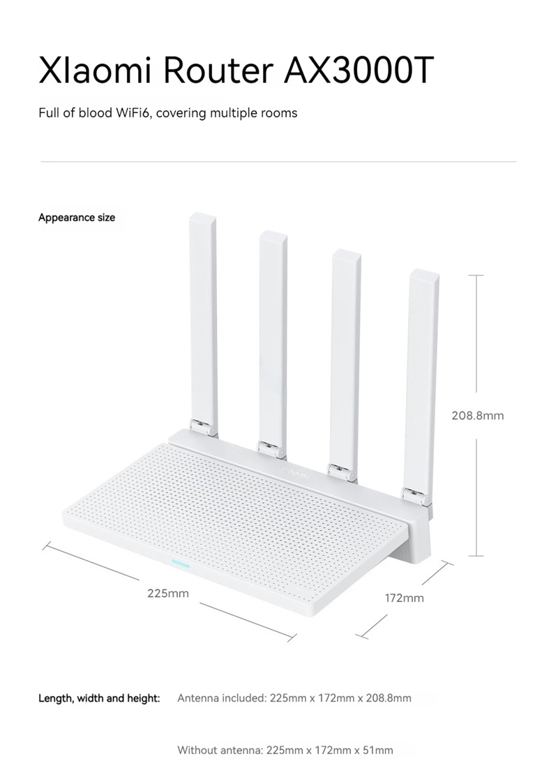 Xiaomi-Router-AX3000T-WiFi-6-mit-Mesh-Technologie-24GHz-5GHz-MiWiFi-ROM-Effizienter-Wandschutz-Signa-2006849-20