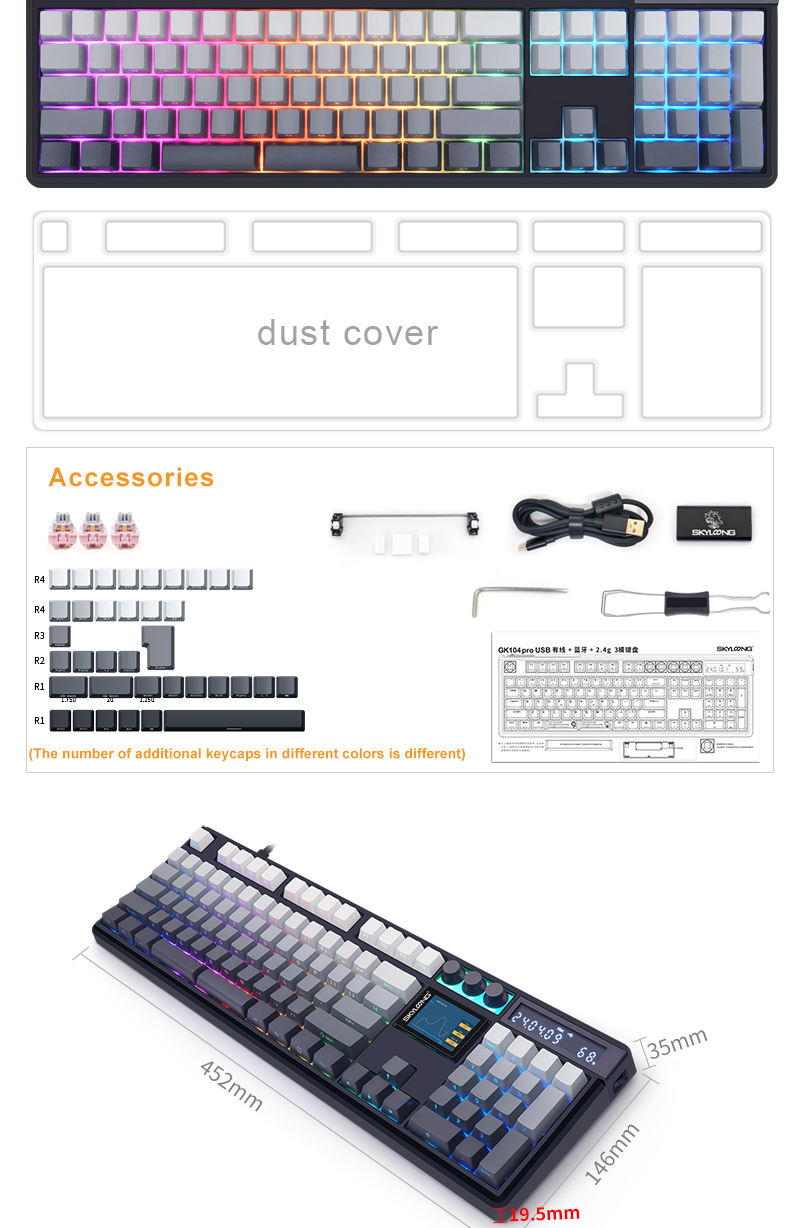 SKYLOONG-GK104-Pro-Tri-Mode-Mechanische-Tastatur-mit-Dual-Screen-Display-3-Knoumlpfen-fuumlr-den-Hot-2017843-18