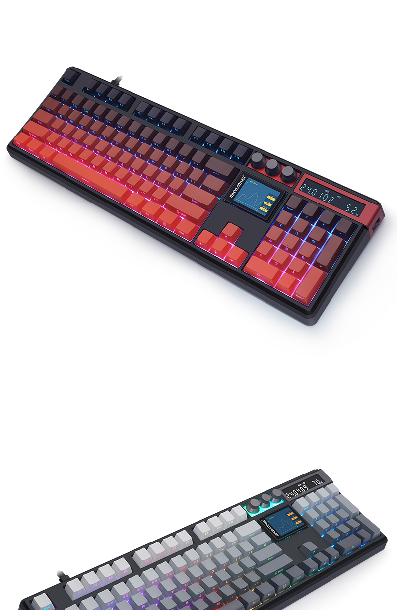 SKYLOONG-GK104-Pro-Tri-Mode-Mechanische-Tastatur-mit-Dual-Screen-Display-3-Knoumlpfen-fuumlr-den-Hot-2017843-21