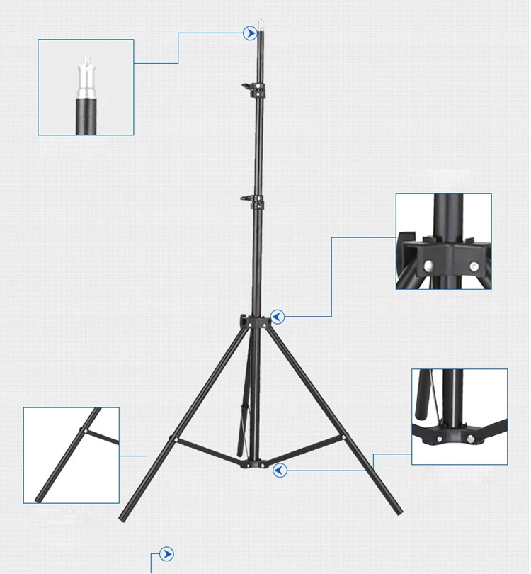 Universeller-Projektor-Stativstaumlnder-110-cm-160-cm-Halterung-Projektor-Zubehoumlr-Montagem-fuumlr-2019586-4